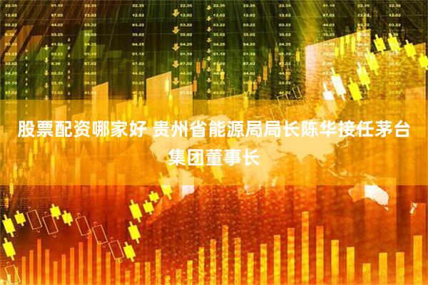 股票配资哪家好 贵州省能源局局长陈华接任茅台集团董事长