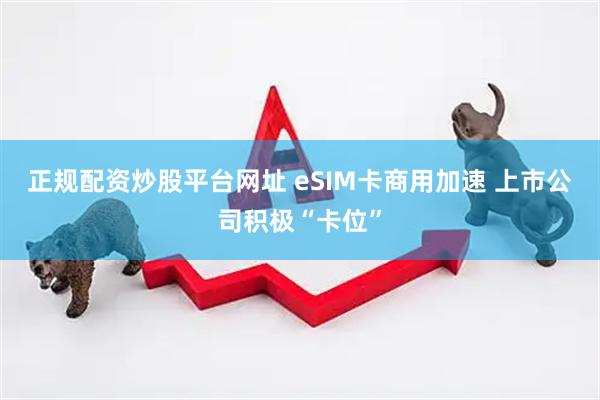正规配资炒股平台网址 eSIM卡商用加速 上市公司积极“卡位”
